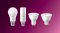 Multi-CCT Dimmable Lamps