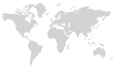 Blik op de wereldkaart