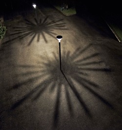 Different ground effects are creating from Metronomis LED luminaire