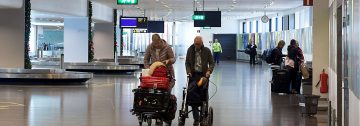 Philips LED-downlights på Arlanda flygplats