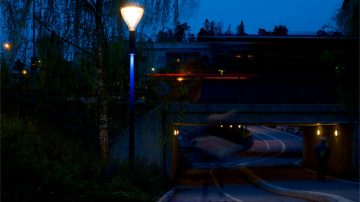 Botkyrka kommun valde den innovativa armaturen Metronomis LED, som har ett tidlöst formspråk och många valmöjligheter
