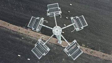 Trelleborgs Hamn, OptiVision LED gen 3.5 högeffektiva strålkastare levererar ett kraftfullt ljus över hela det stora hamnområdet