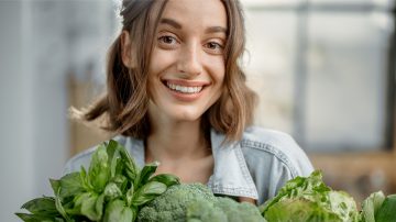 brocolli woman