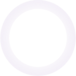 Bright white glow