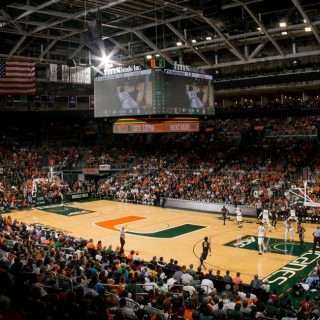 Watsco Center at University of Miami, NCAA Division I Basketball Arena