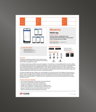 Spec Sheets