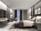 Guest room with Portfolio downlighting