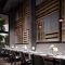 Shaper 1400 pendant lighting in restaurant