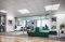 Office collaboration area with Metalux Indepth lighting