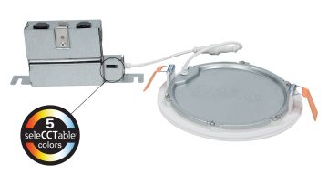 selectable lumens, selectable color temperature