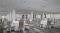 Dining hall with UV-C germ disinfectant lighting