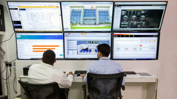 Video of Interact Office installation at Hamdan University, UAE