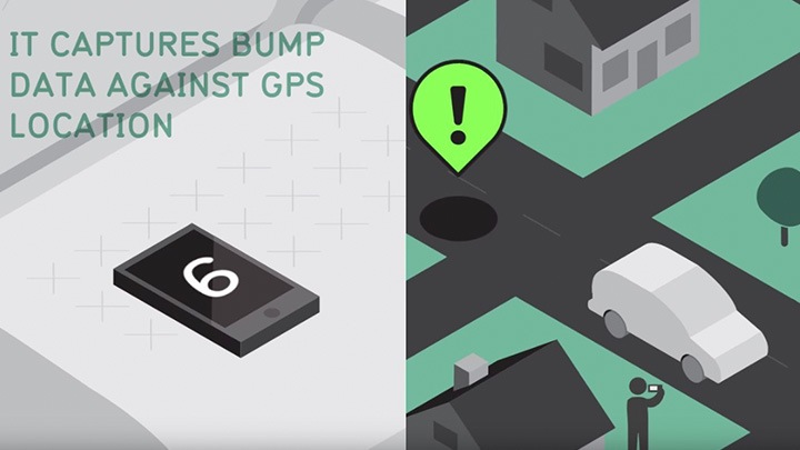 Aplicaci&oacute;n &ldquo;Street Bump&rdquo; para detectar baches mientras se conduce - image