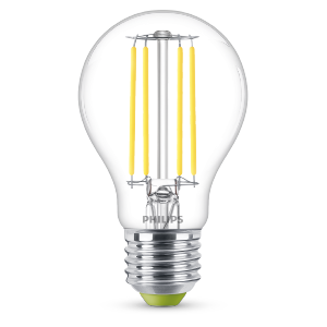 LED Classic Lampe klar 40W Wei&szlig; &ndash; 4000K