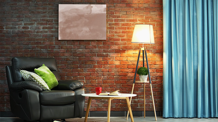 Room Lit Up With Led Bulb