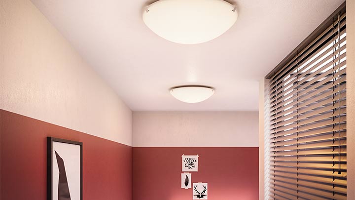 Philips taklamper for soverom og stue