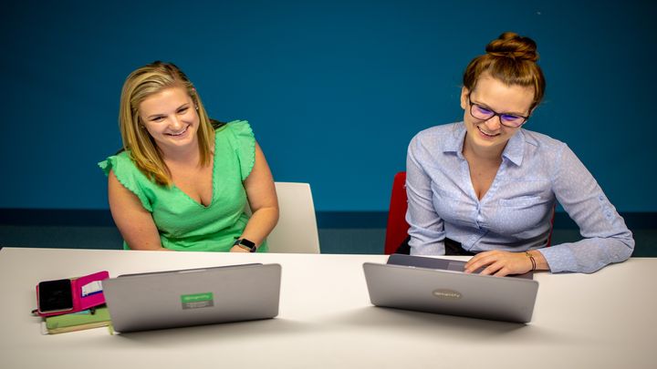 Colleagues at work