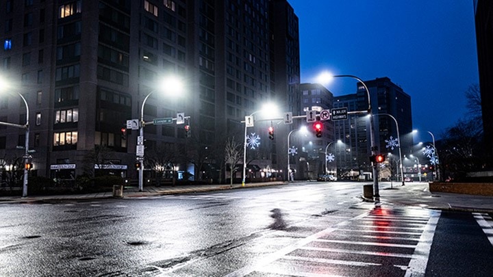 Smart street lighting