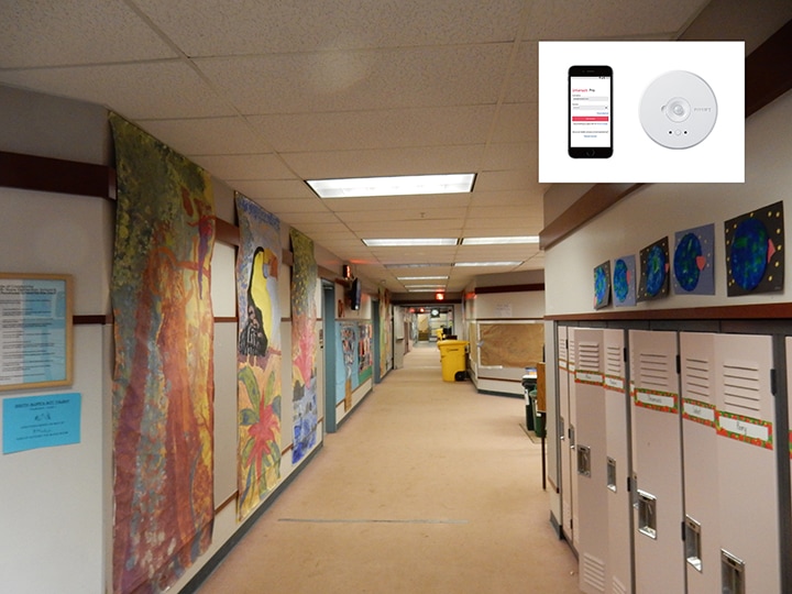 school hallway