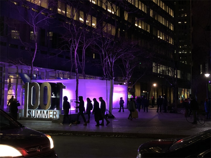 Interlux art installation