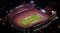 University of Georgia Sanford Stadium with Ephesus lighting