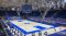 Duke University basketball court gymnasium with Ephesus lighting