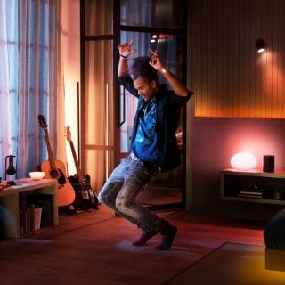 Hue sync with music