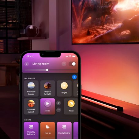 Personnalisation avec l'application Hue