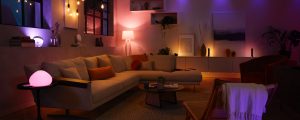 5 creatieve manieren om gekleurde lampen te gebruiken