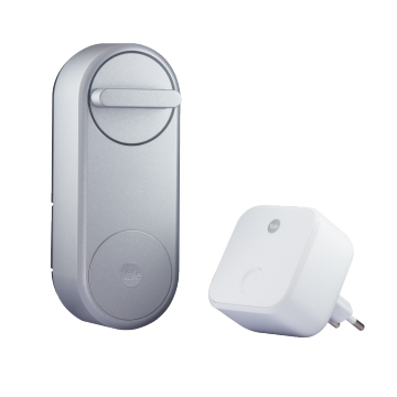 Yale smart lock close up