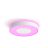 LED-Deckenleuchte in Rosa