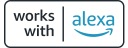 Work with alexa 로고