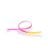 Stripverlichting met roze en geel licht