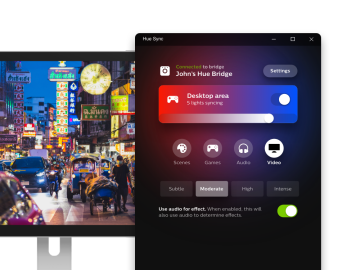 เริ่มต้นใช้งาน Hue Sync