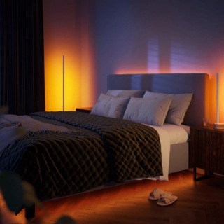Smart LED outdoor wall washing lights