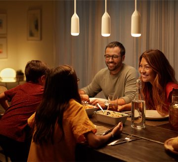 Lighting design for the heart of your home - Dimming light