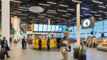 Iluminación inteligente en el aeropuerto de Schiphol