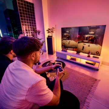 Hue Bridge, Lampen und Dimmschalter