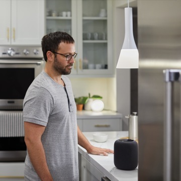 Erfahre mehr über Apple HomeKit