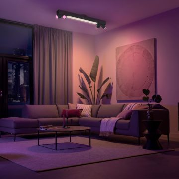 Einzel einstellbare Lampen