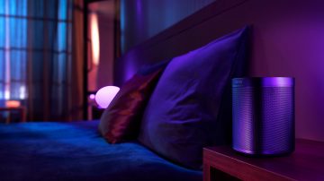 Syncing hue lights with music in the bedroom