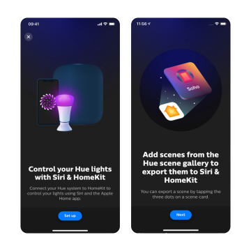 Control lights app