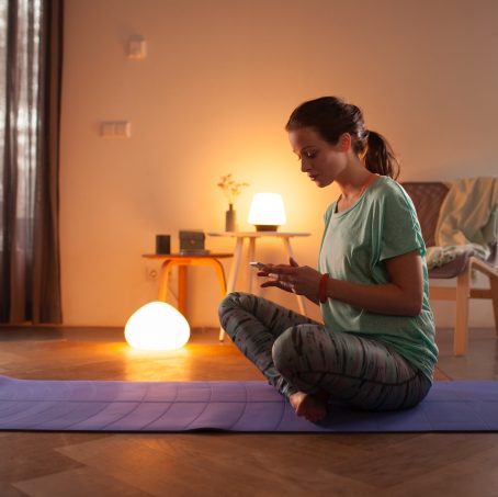 Using Hue lights for yoga