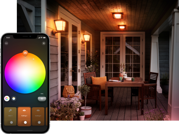 hue outdoor app colors