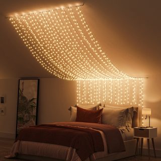 String light ideas for the bedroom