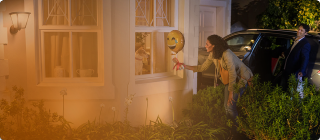 Luces que te dan la bienvenida al llegar a casa