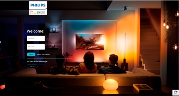 Connectez-vous à la plateforme d'affiliation Philips Hue