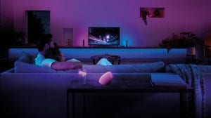 Perluas entertainment Anda dengan cahaya sekeliling