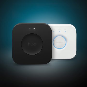 새로운 Hue Bridge Pro 및 Philips Hue Bridge 스마트 가정용 조명 제어 시스템. 