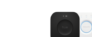 Nieuwe Hue Bridge Pro en Philips Hue Bridge voor bedieningssystemen voor slimme woningverlichting.